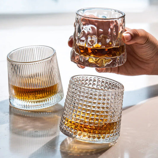 Artisan Whiskey Rotator Glasses