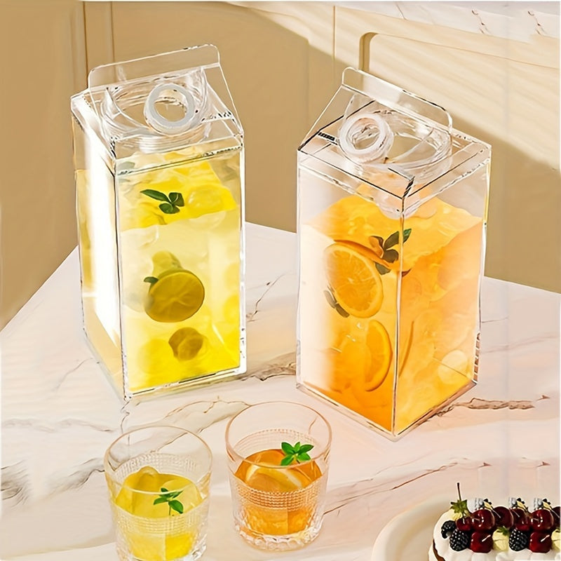 Transparent Juice Carton