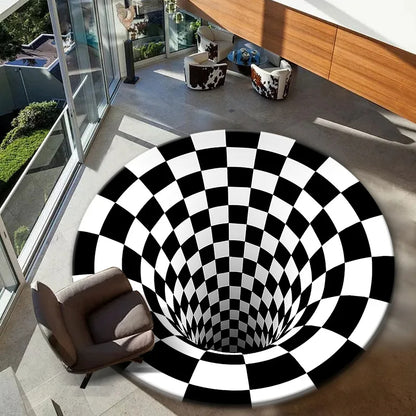 Vortex Illusion Rug