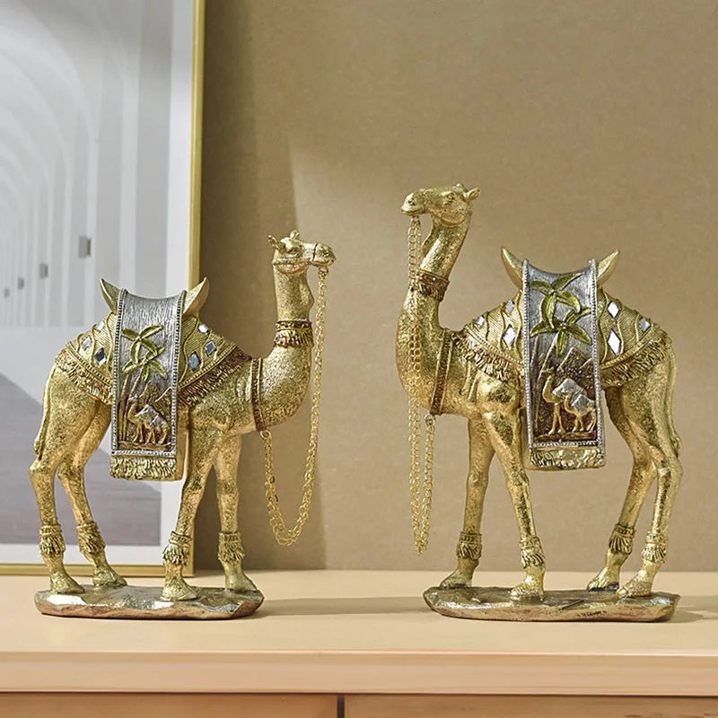 Sands of Time Camel Figurine Decor