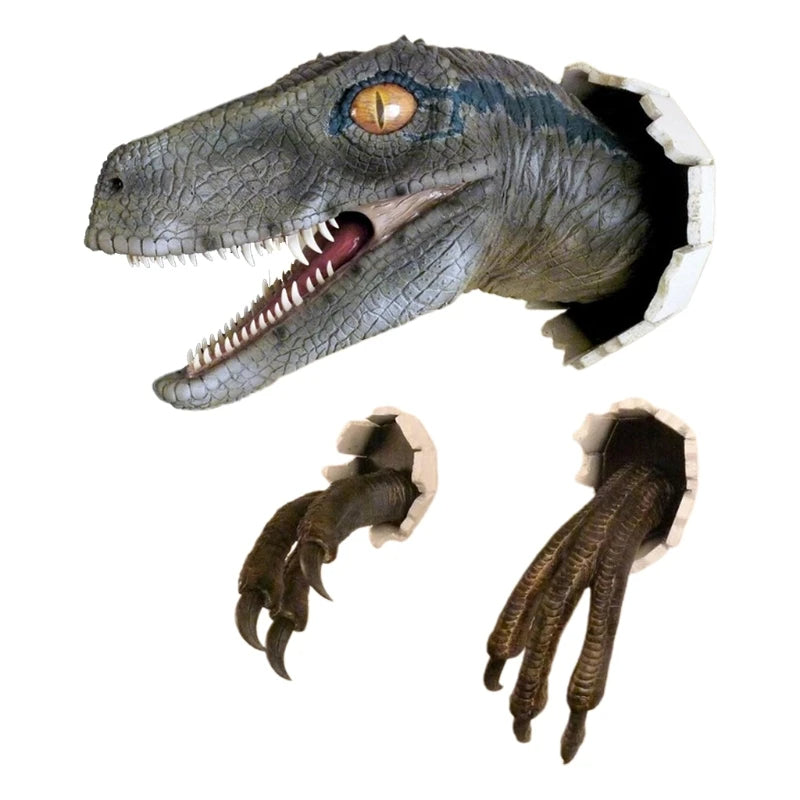 JurassicBurst Velociraptor Wall Sculpture