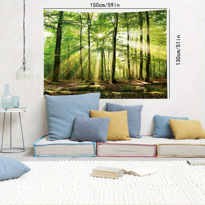 Enchanted Forest Print Tapestry