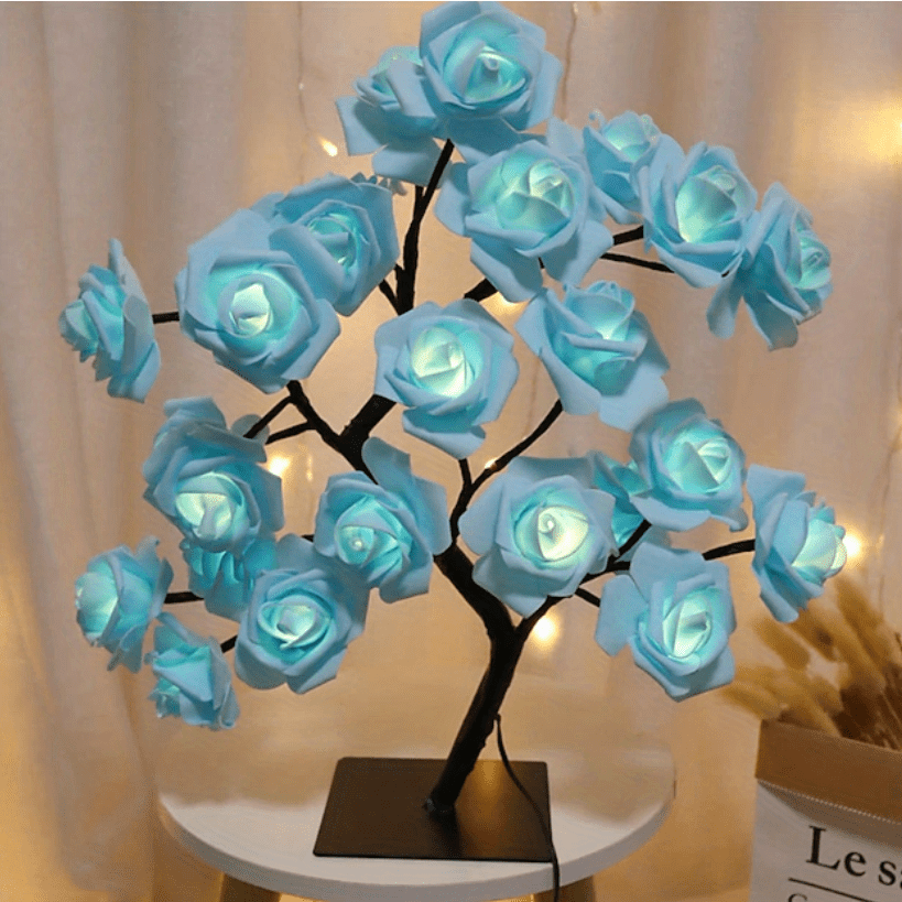 Eternal Bloom Glowing Rose Tree Lamp