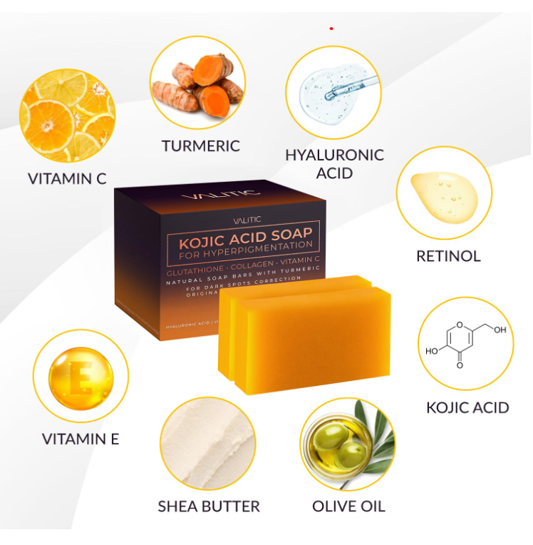 Kojic Acid Soap 2-Pack