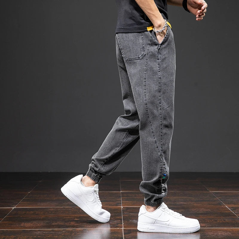 Men's Dynamic Denim Joggers