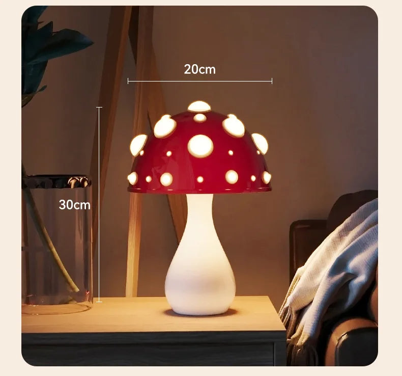 Enchanted Forest Mushroom Lamp