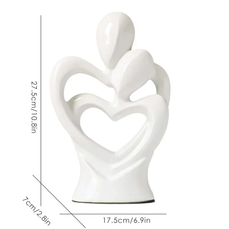 Abstract Lovers Sculpture