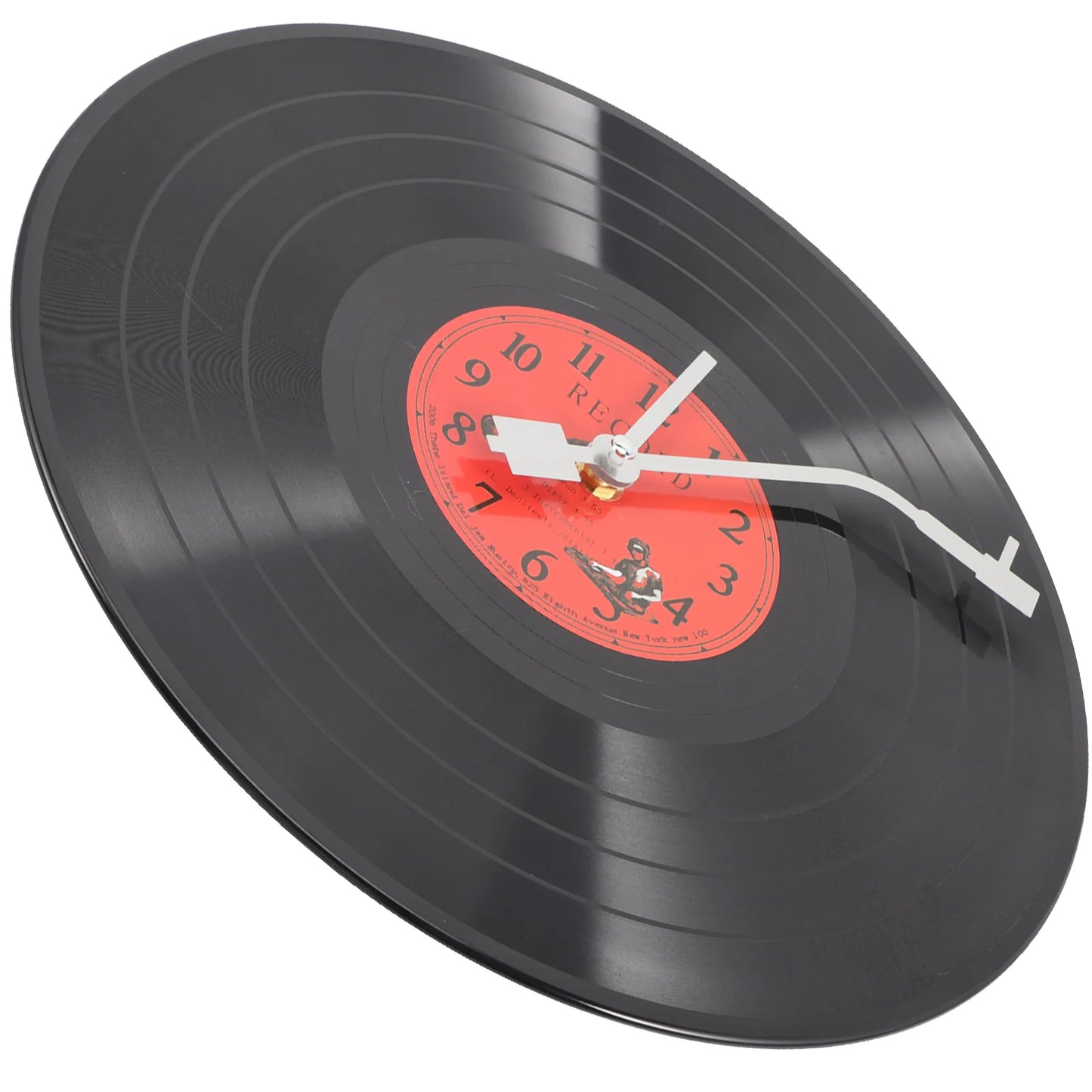 Retro Rhythm Vinyl Record Clock