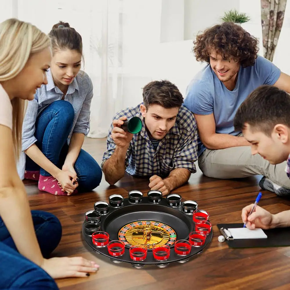 Shot Roulette Drinking Game Set