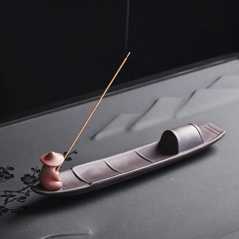 Tranquil Fisherman Incense Holder