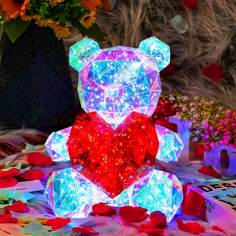 GlowHeart The Luminous Teddy Bear