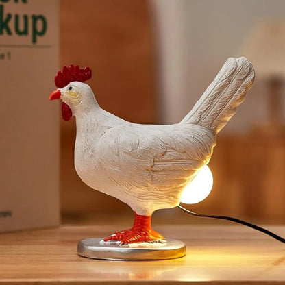 Chicken Or The Egg? Desktop Glow Lamp