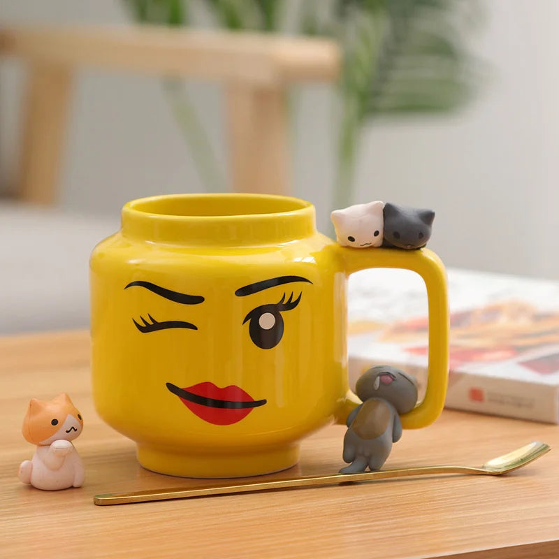 Lego Mini Figure Mug