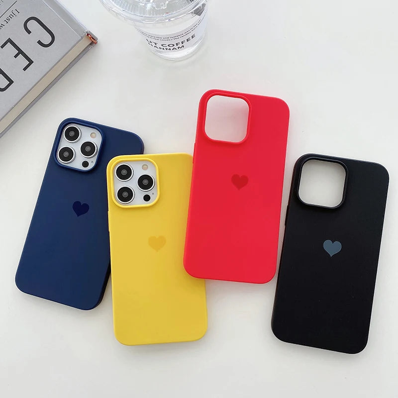 iLove Silicone iPhone Case