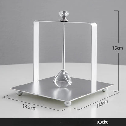 Luxe Crystal-Top Napkin Holder