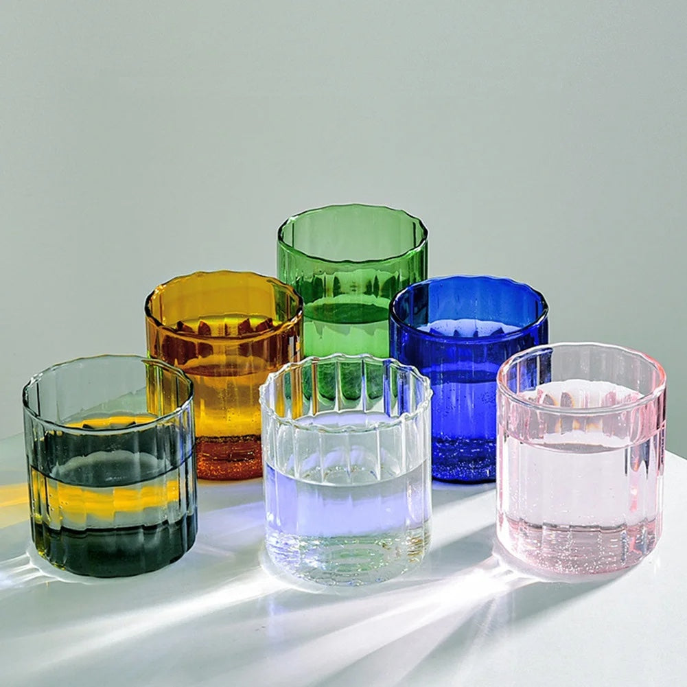 Prism Ridge Glassware Set of 6