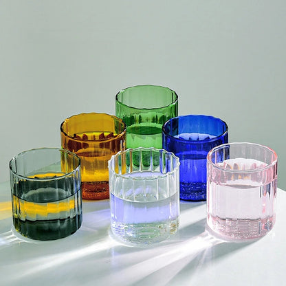 Prism Ridge Glassware Set of 6