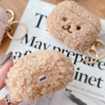 BearPods Fluffy AirPods Case