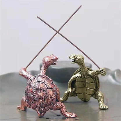 Kung Fu Tortoise Incense Holder