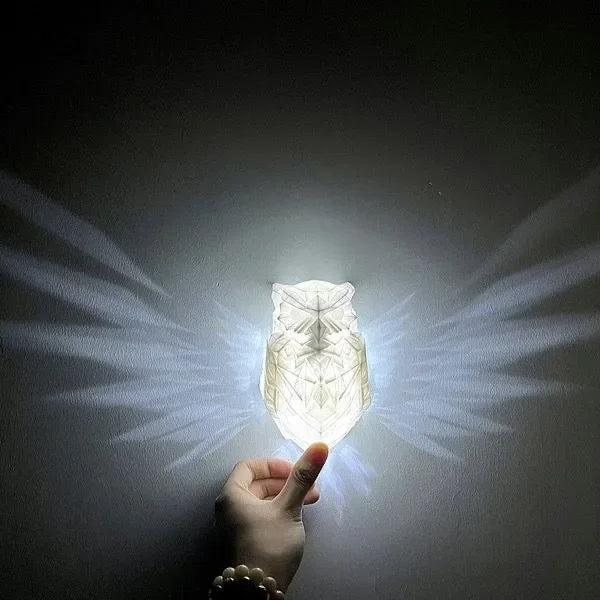 Celestial Owl Projecting Sconce