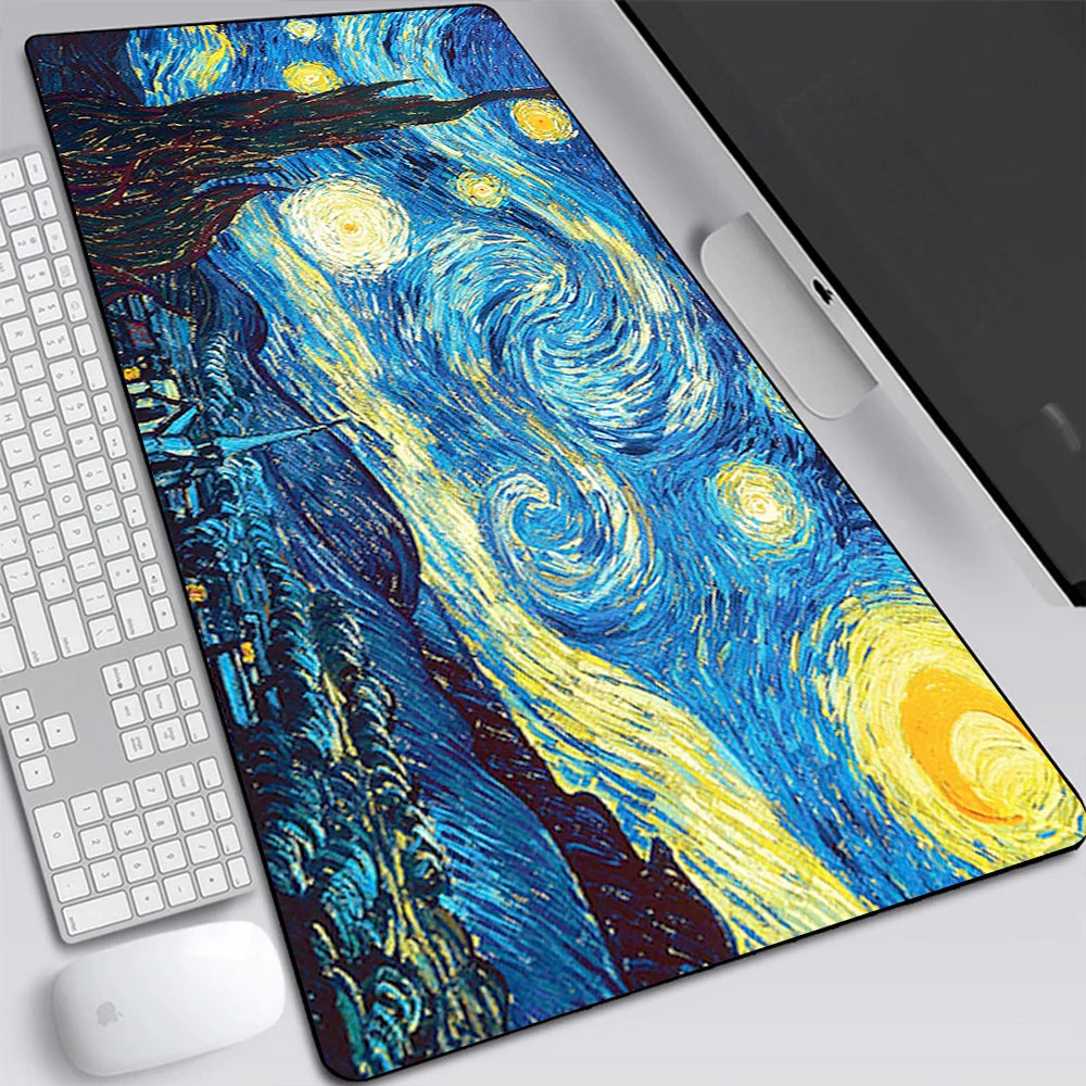 Starry Night Desk Mat