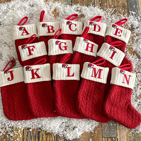 Santa's Alphabet Stockings