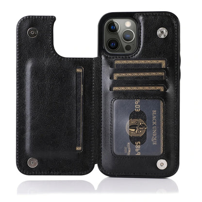 Enlite Leather iPhone Wallet & Kickstand Case