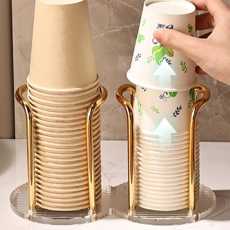 Luxe Plated Cup Holder