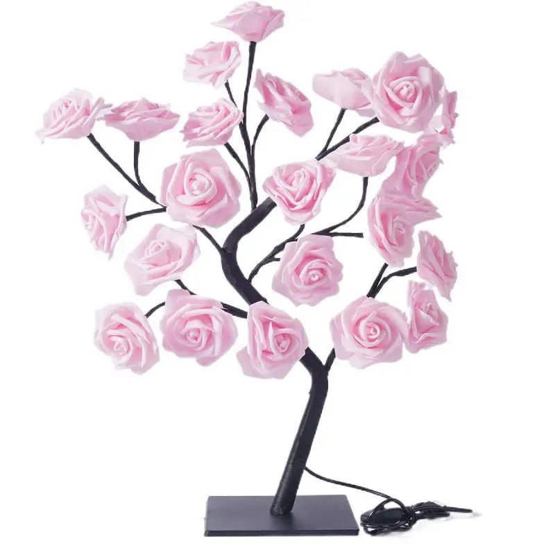 Eternal Bloom Glowing Rose Tree Lamp