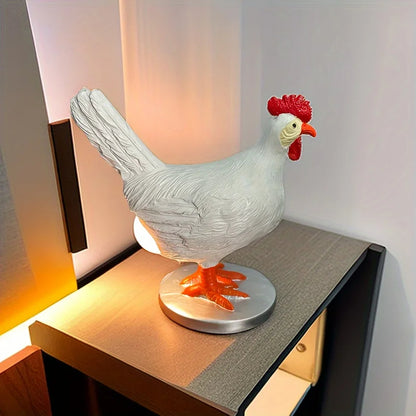 Chicken Or The Egg? Desktop Glow Lamp