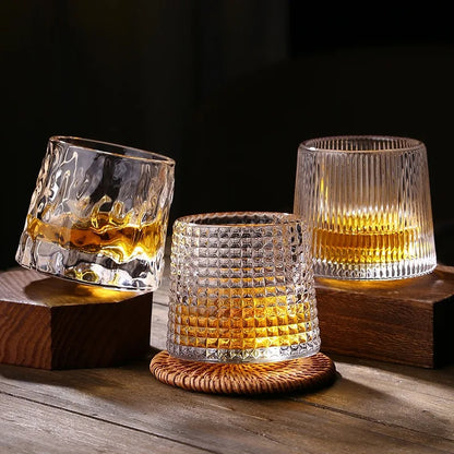 Artisan Whiskey Rotator Glasses