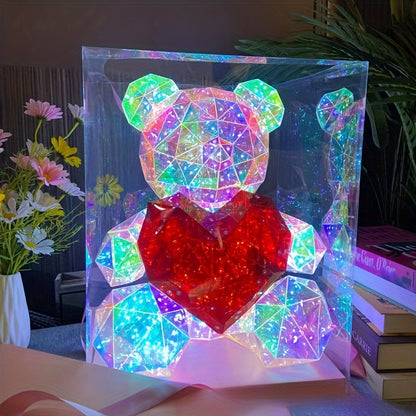 GlowHeart The Luminous Teddy Bear