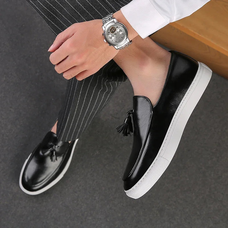 Modern Man Tassel Loafers