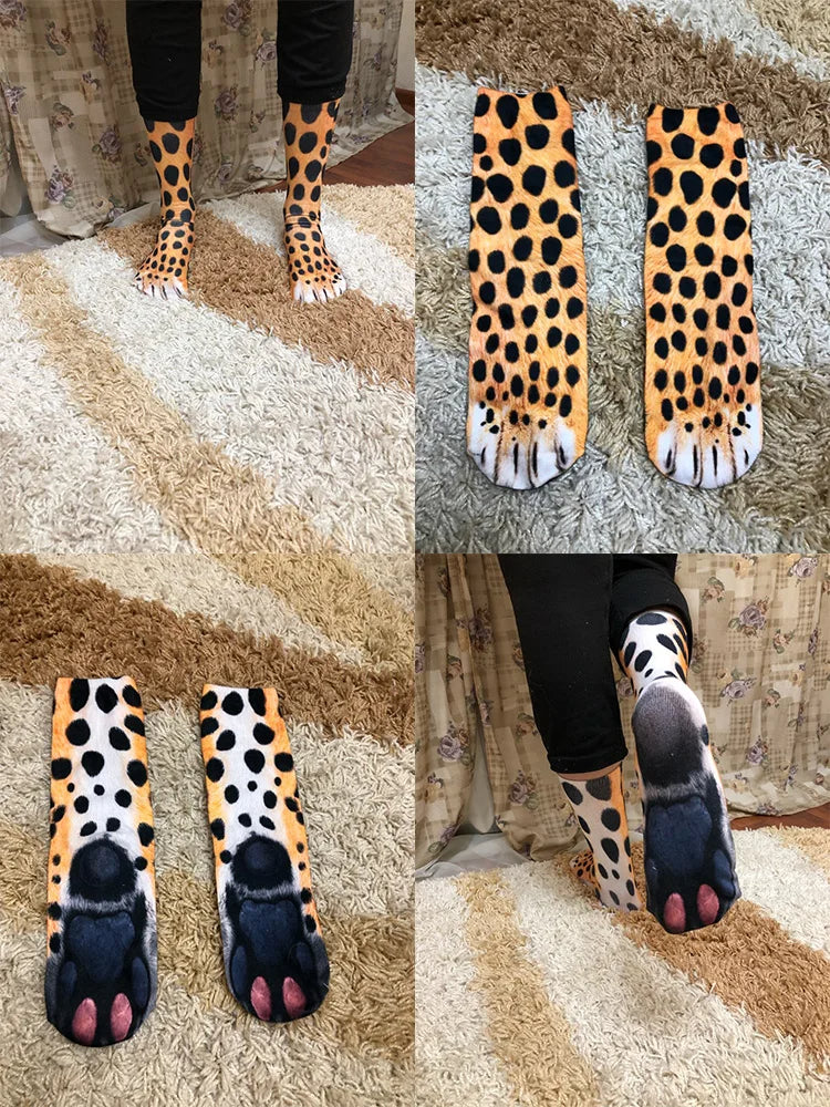 Beastly Threads Animal Print Socks