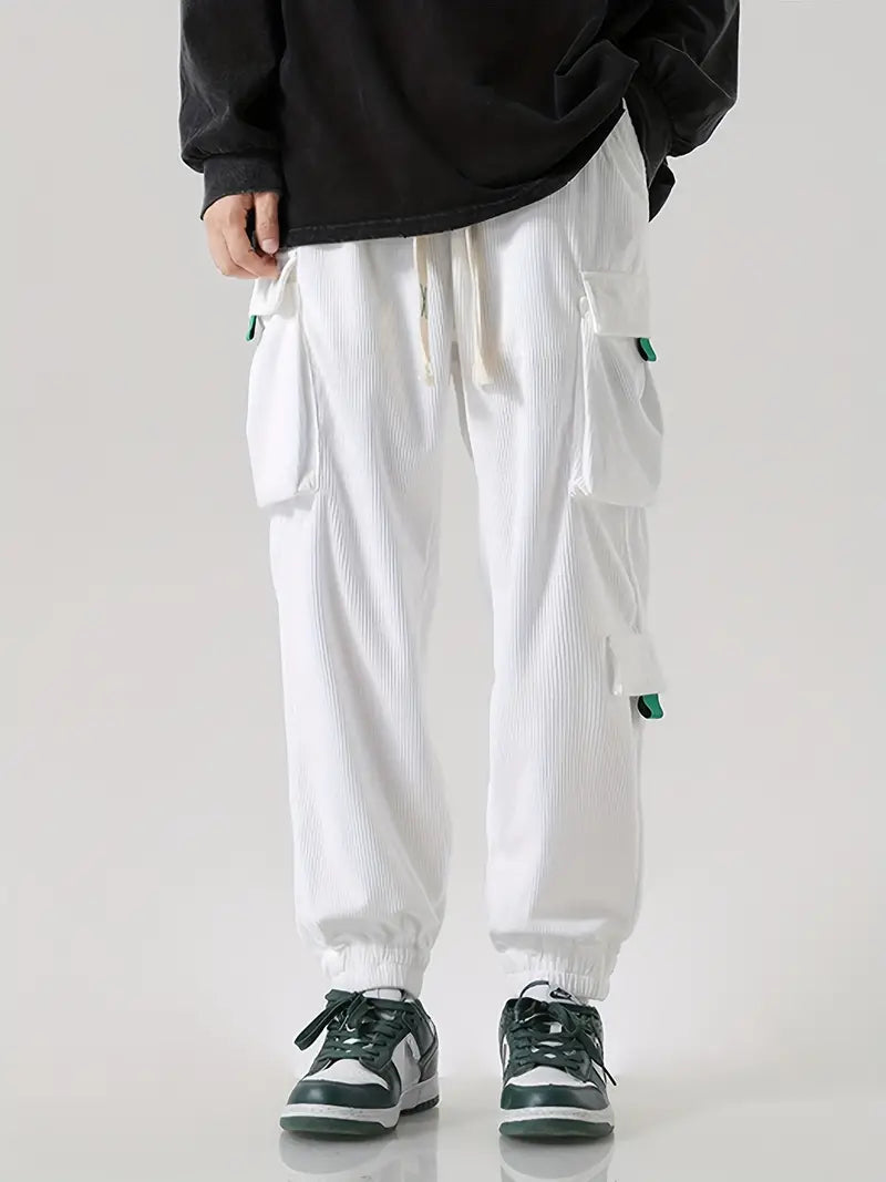 Corduroy Comfort Men's Cargo Joggers