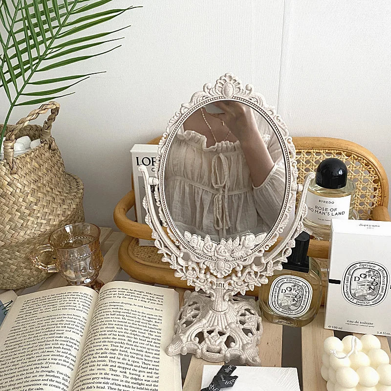 Vintage European Vanity Mirror