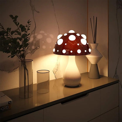 Enchanted Forest Mushroom Lamp