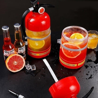 Fire Extinguisher Drink Dispenser