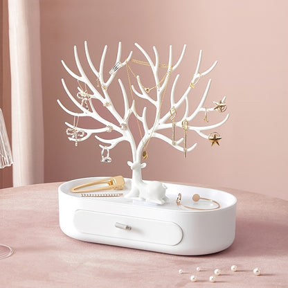 Elegant Antler Jewelry Box