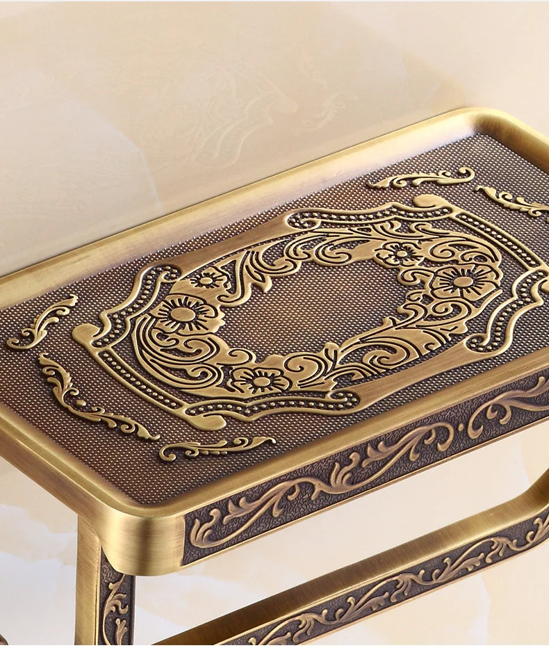 Baroque Elegance Tissue Holder