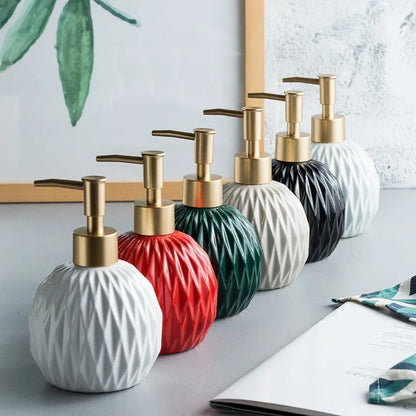 Modern Geometric Soap Dispenser