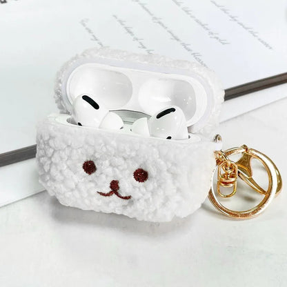 BearPods Fluffy AirPods Case