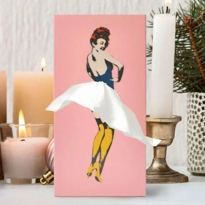 The Original Pin-Up Girl Tissue Box