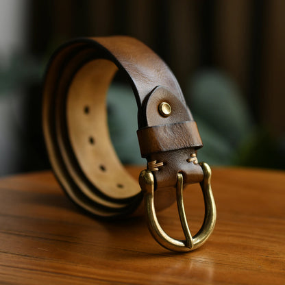 Horseshoe Buckle Belt