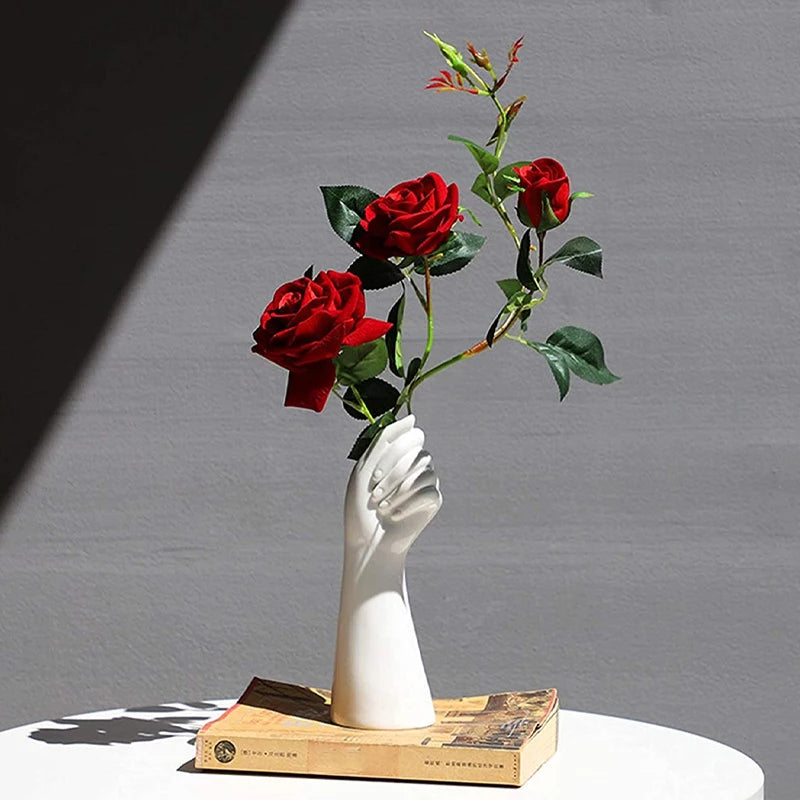 Floral Grace Arm Vase