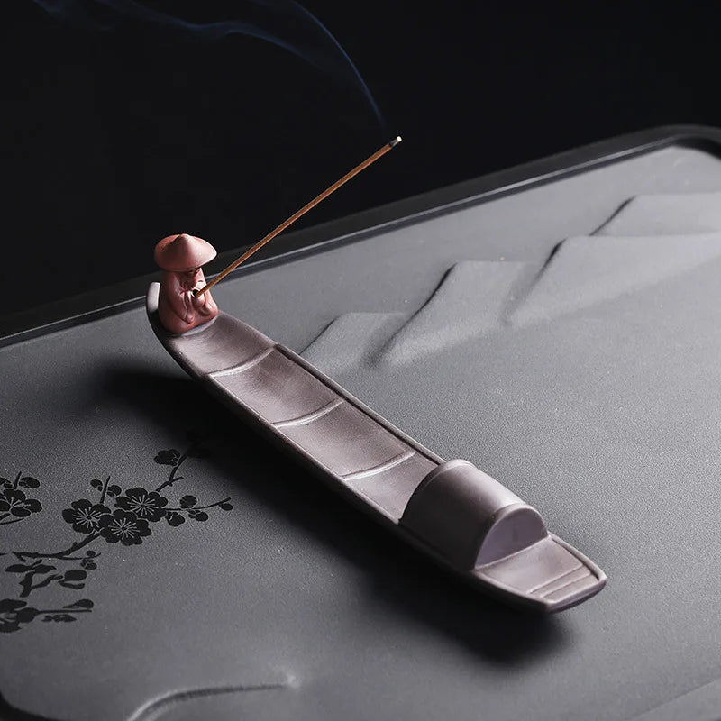 Tranquil Fisherman Incense Holder