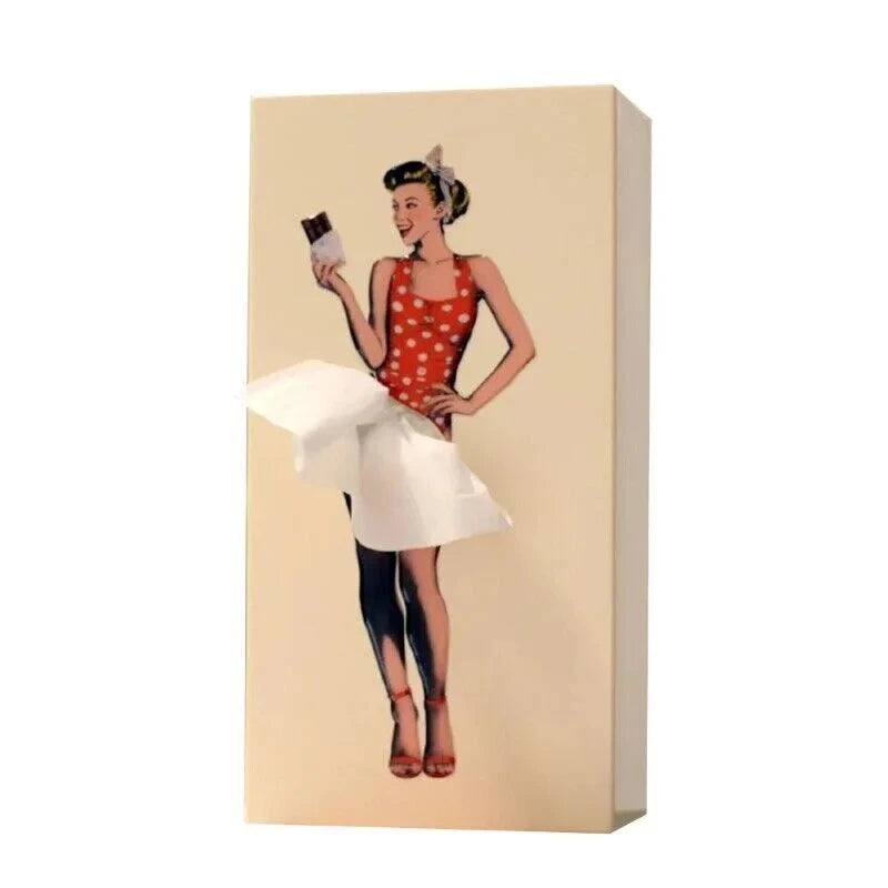 The Original Pin-Up Girl Tissue Box