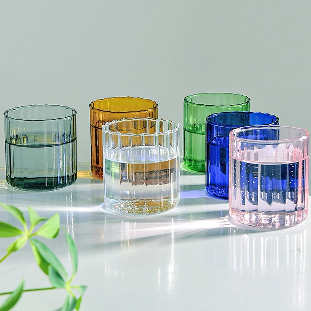 Prism Ridge Glassware Set of 6