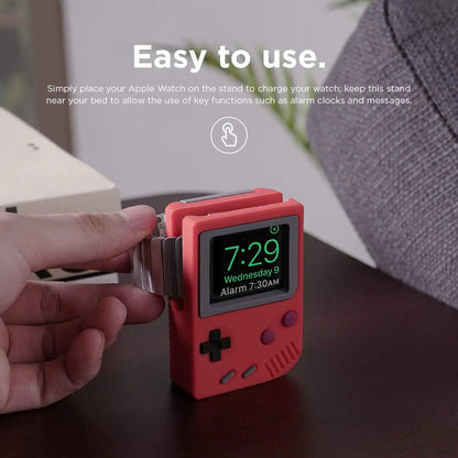 Retro Gamer Apple Watch Charging Stand