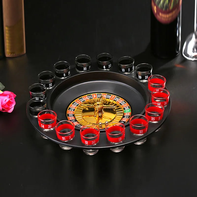 Shot Roulette Drinking Game Set